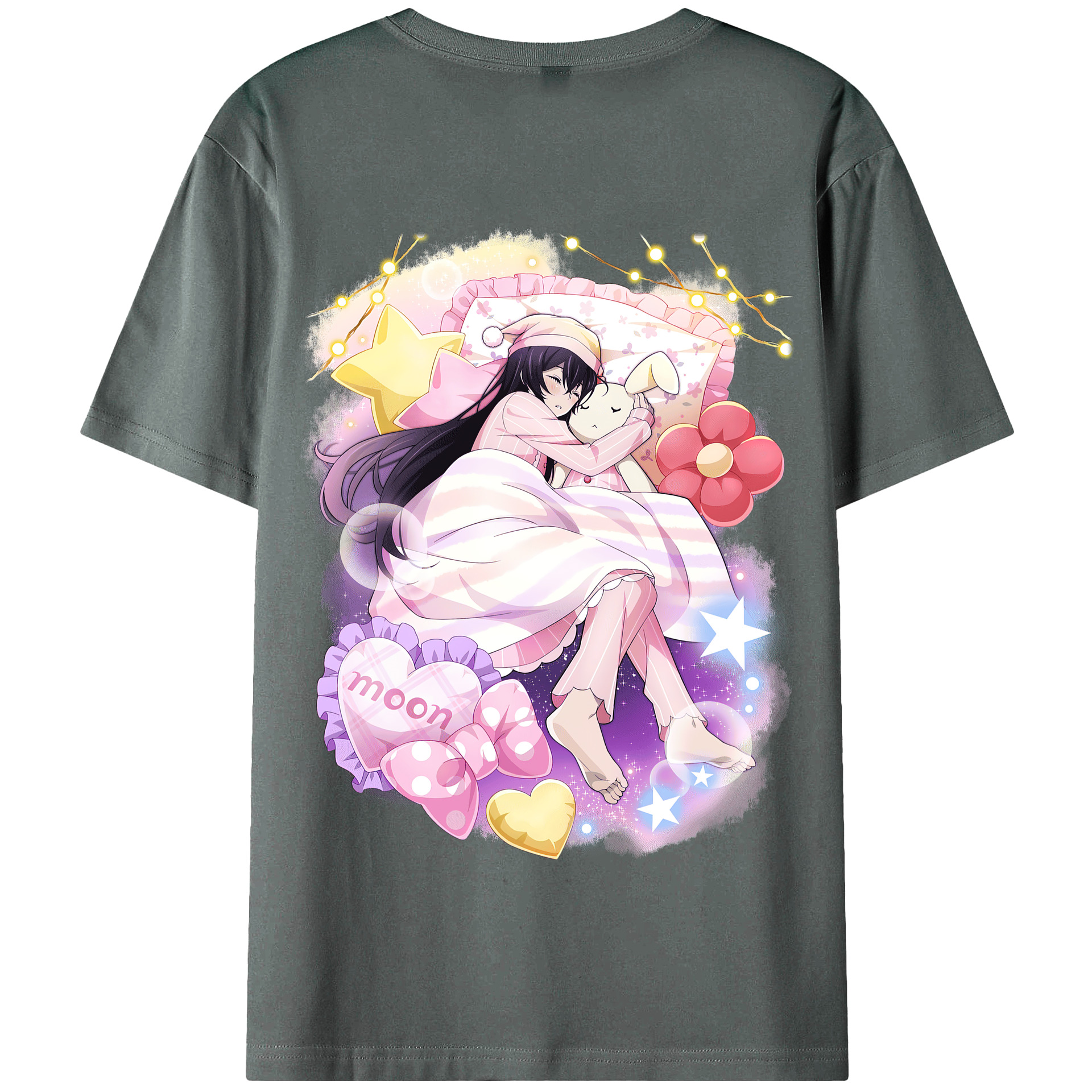 文豪ストレイドッグス Bungo Stray Dogs 綿100％半袖Tシャツ（背面プリント）
